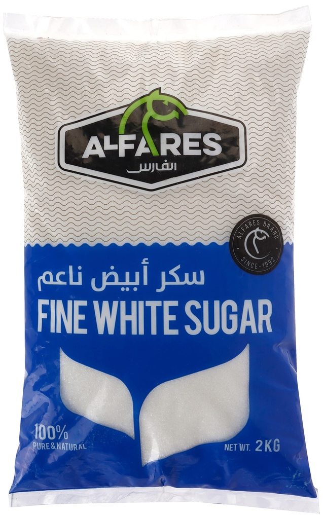 Al Fares White Sugar Pkt 2Kg