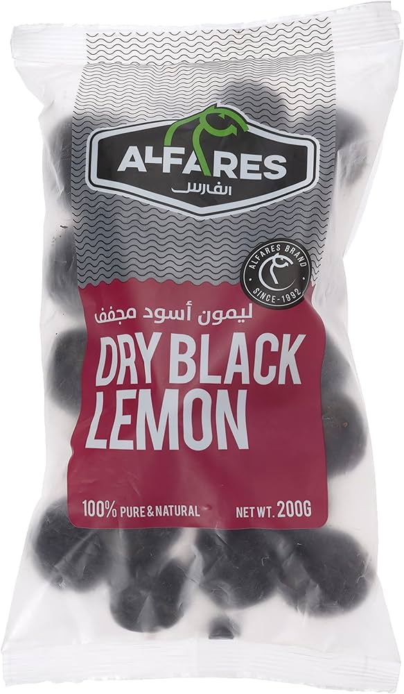 Al Fares Black Lemon Whole 200G