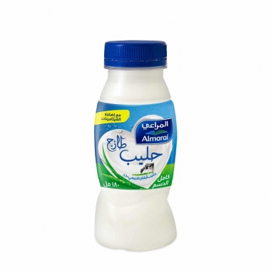 Almarai Fresh Milk Full Fat 180ml