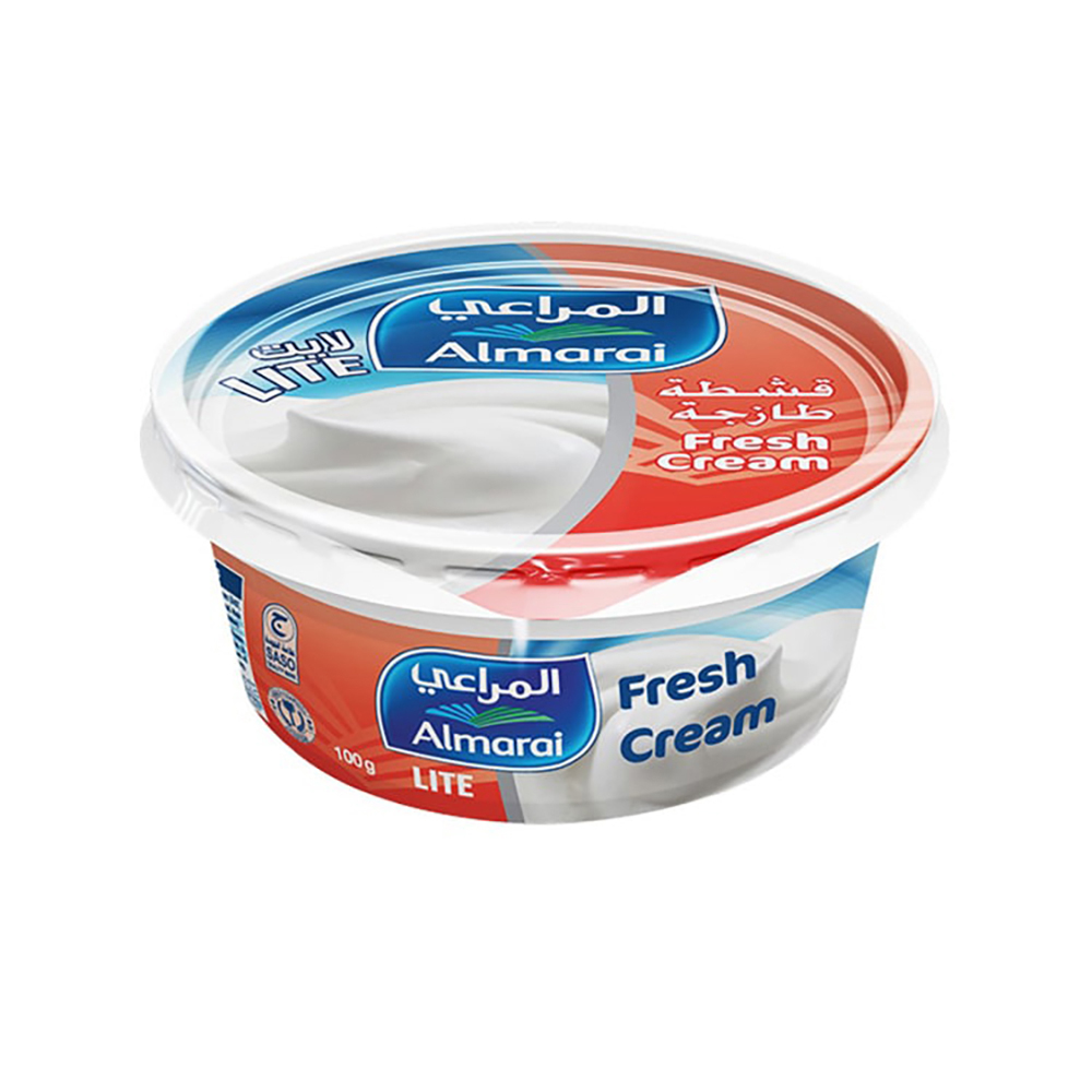 Almarai Fresh Cream Low Fat 100g