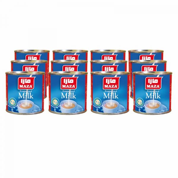 Maza Evaporated Milk 12x170g