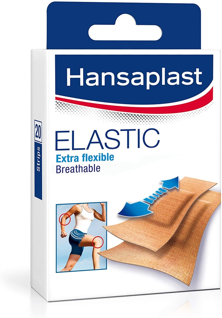 Hansaplast Elastic 20 Strips 
