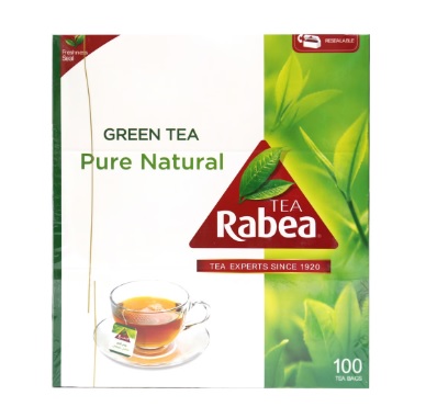 Rabea Green Tea Bag 100*1.8g