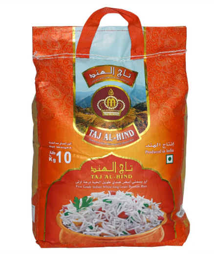 Taj Al Hind Rice 10kg