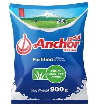 Anchor Milk Powder Pouch 900g