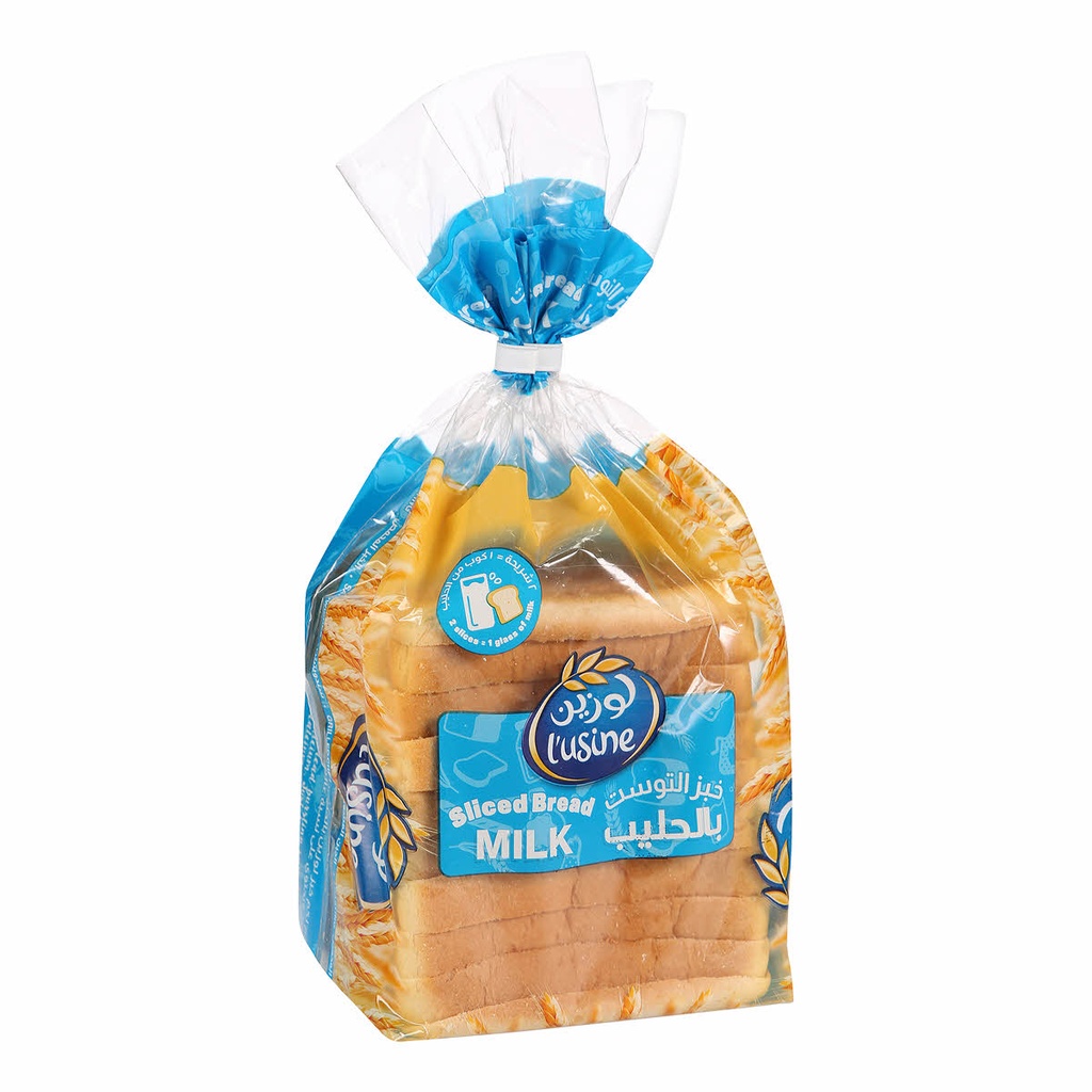 Lusine Sliced Milk Bread 275g