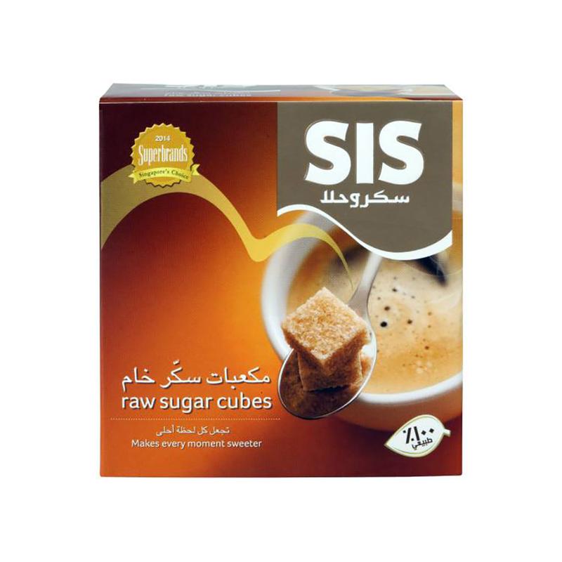 Sis Raw Sugar Cubes 454g