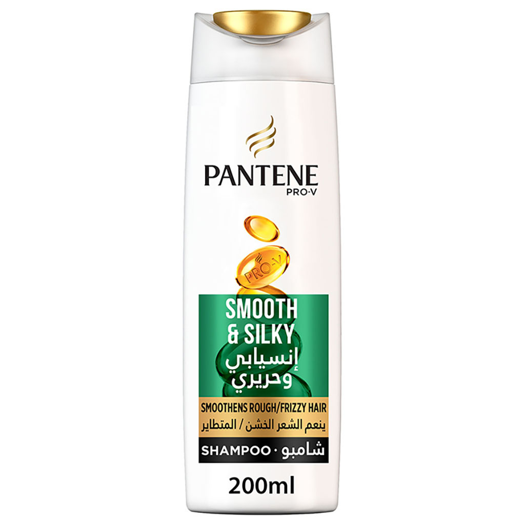 Pantene ProV Smooth & Silky Shampoo, 200 ml