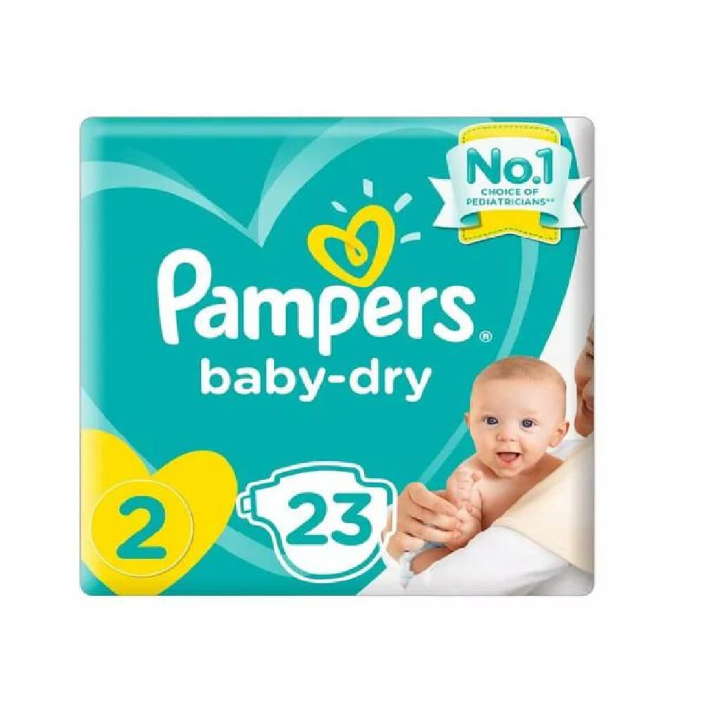 Pampers  Baby Diaper Size 2 - 23 pcs