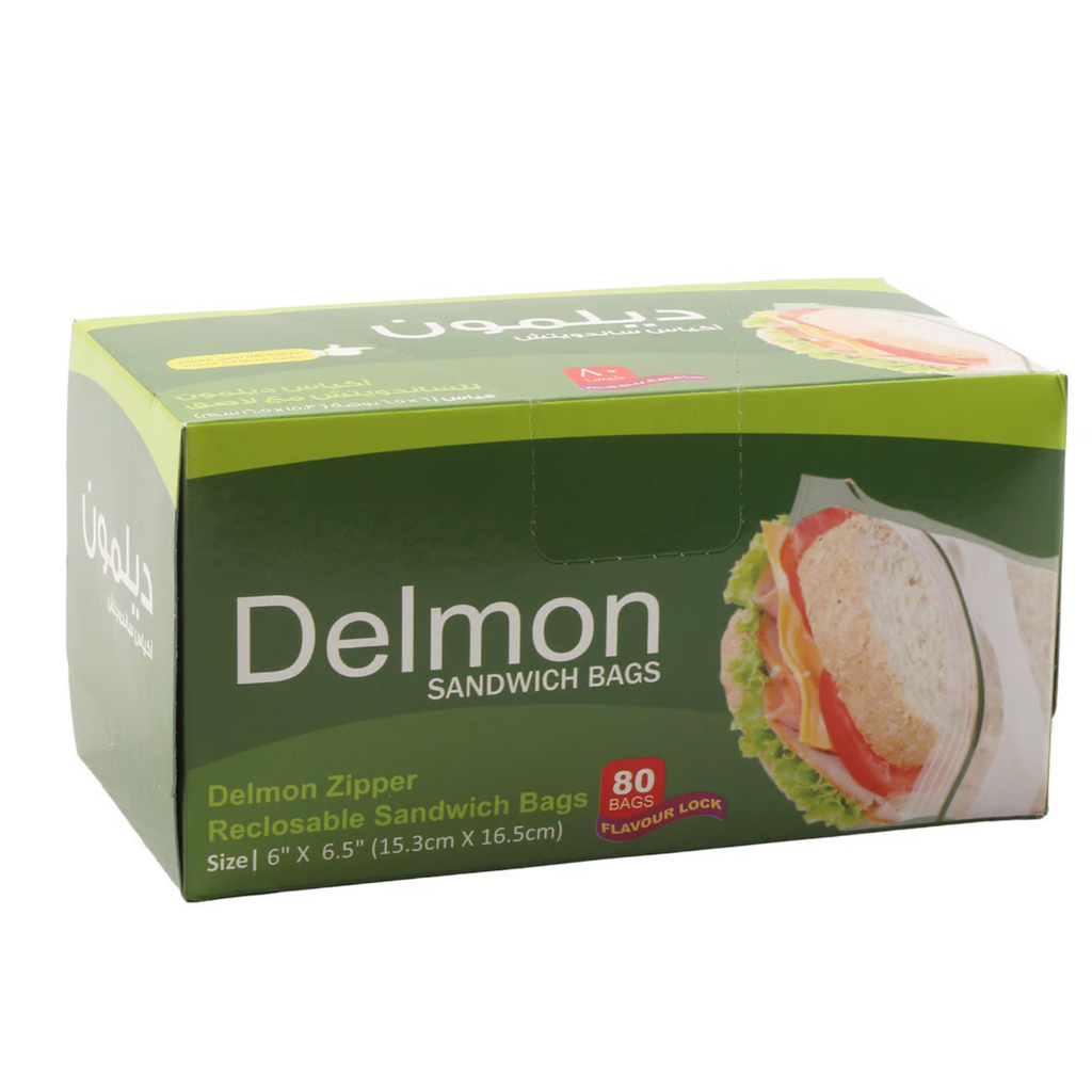 Delmon Sandwich Bag 80*