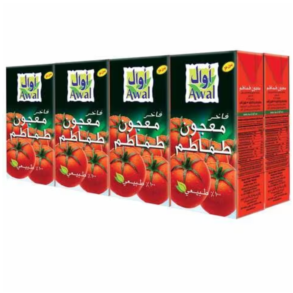Awal Tomato Paste 8 x 135g