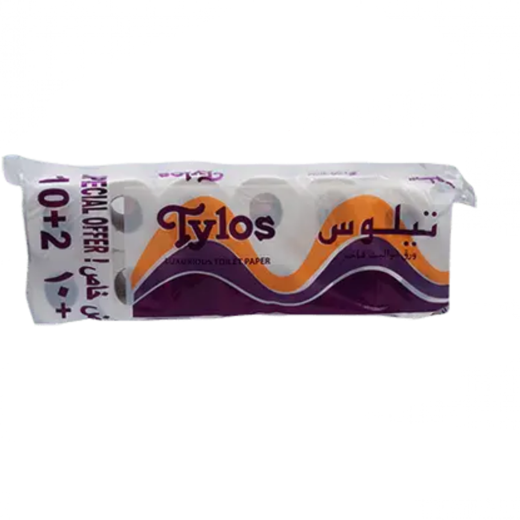 Tylos Toilet Roll 10+2 Free