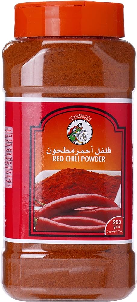 Al Fares Red Chilli Powder Bottle 250g
