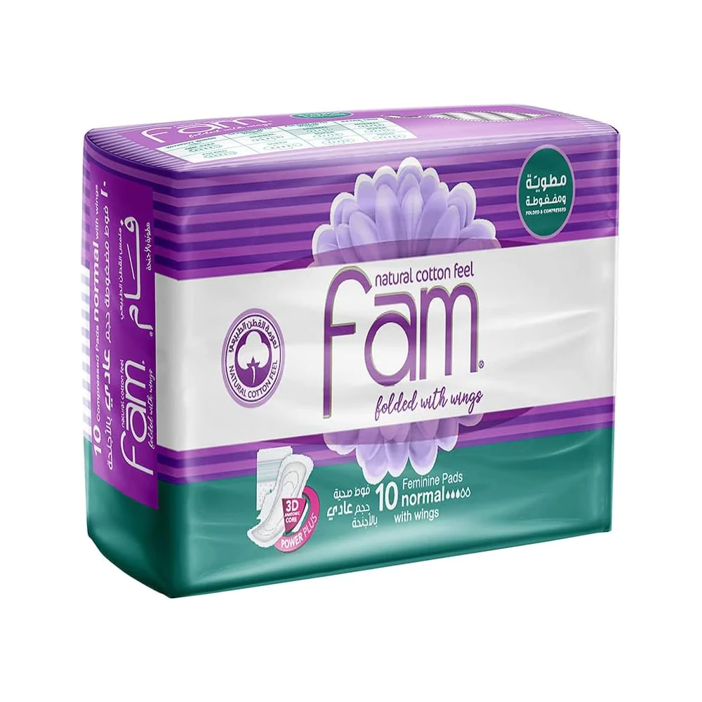Fam Pad Normal Trifold With Wings 10 Pcs