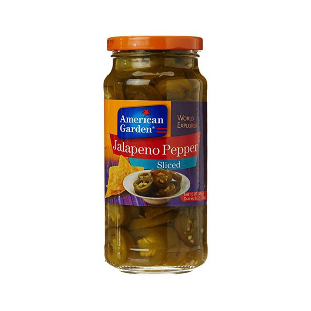 american Garden Sliced Jalapeno 454g