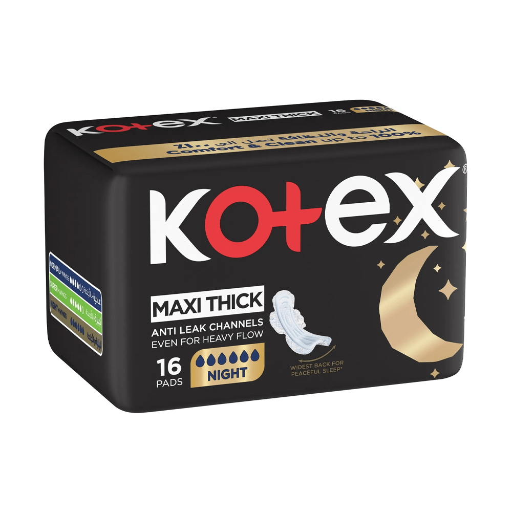 Kotex Maxi Pads Nigh time 16pcs
