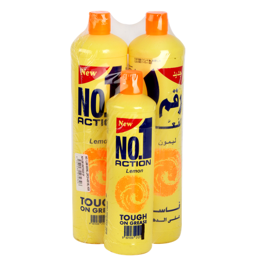 No1 Dish Wash 2 x 800ml + 400ml