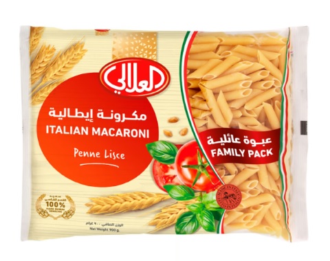 AL ALALI PENNI SLICE MACARONI 900G