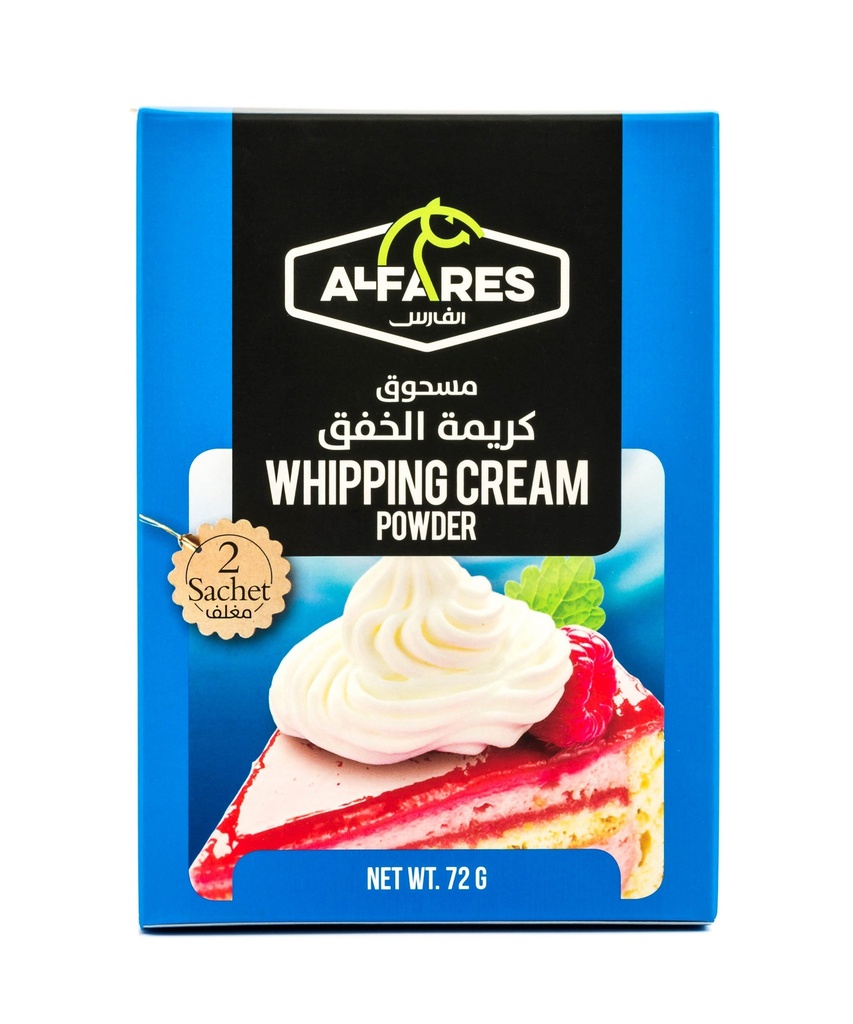 Al Fares Whipping Cream, 72g
