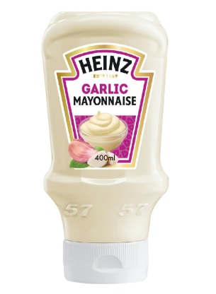 Heinz Mayonnaise Garlic Squzy 400Ml