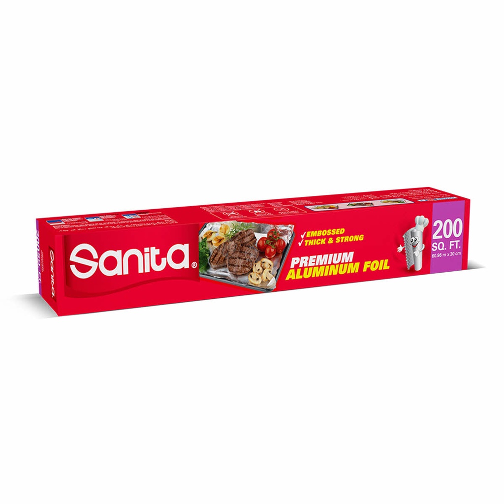 Sanita Aluminium Foil 200 Sqft