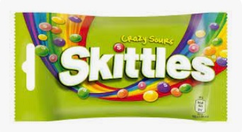 Skittles Candy Sours Pouch 38g