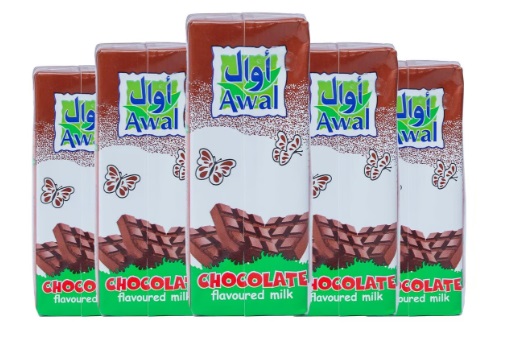 Awal Chocolate Flavoured Milk 6*200 Ml
