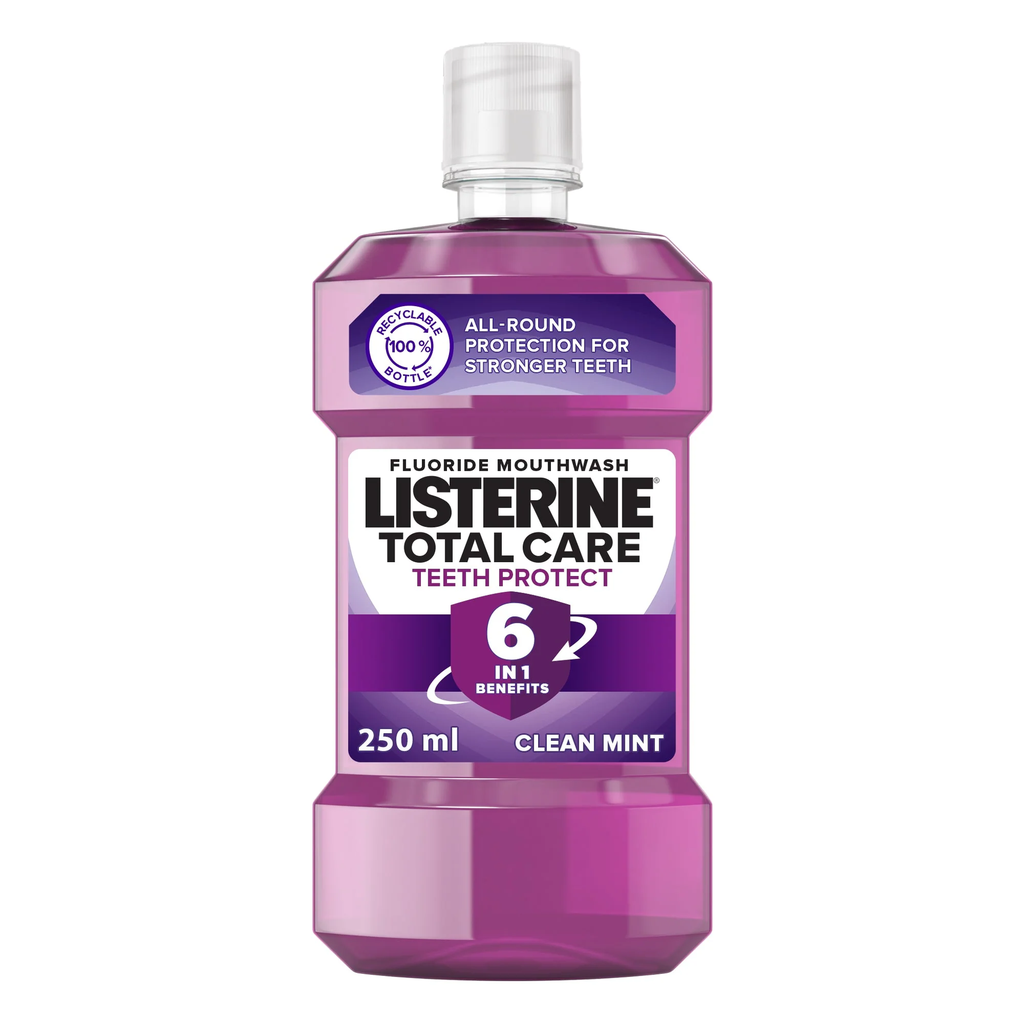 Listerine Total Care Zero Alcohol Mouthwash 250 Ml