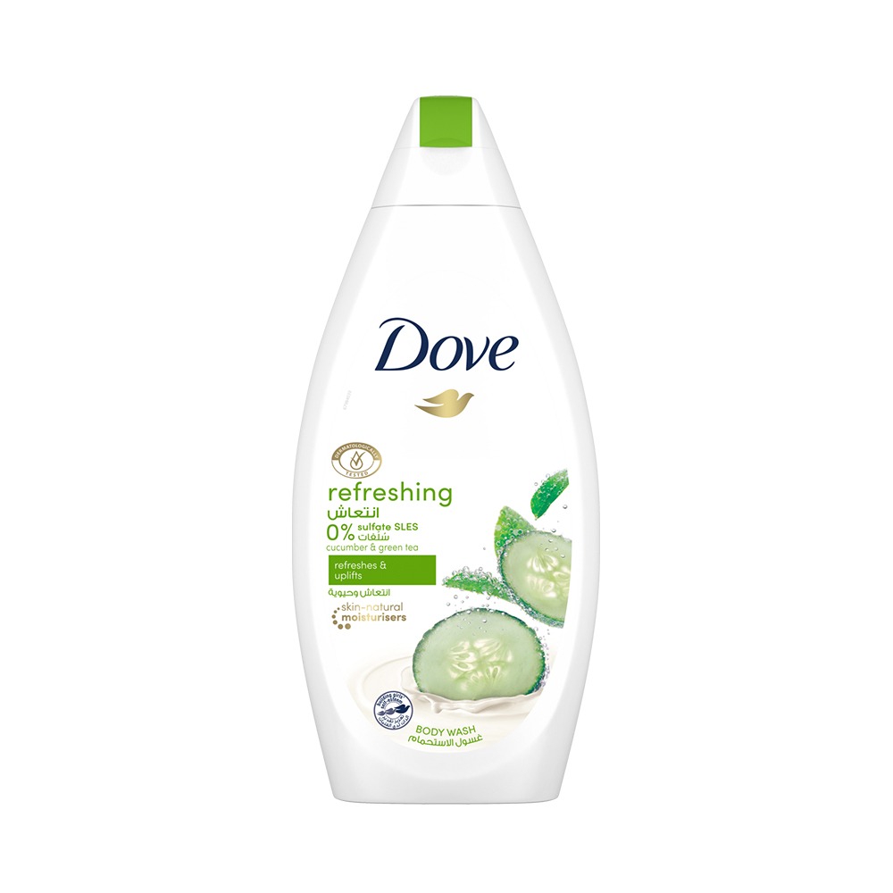 Dove Body Wash Fresh Touch with Cucumber & Green Tea 500ml