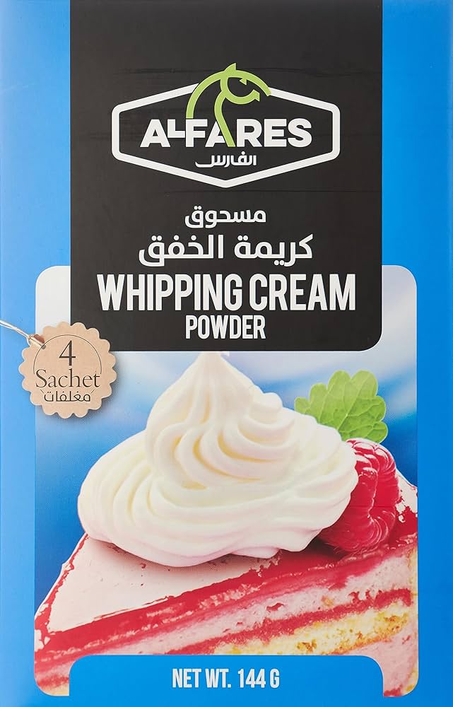 Al Fares Whipping Cream, 144g