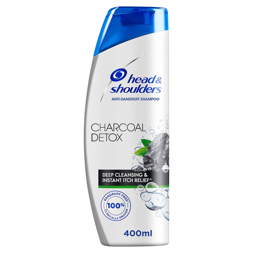 Head&Shoulders Shampoo Charcoal Detox 400ml
