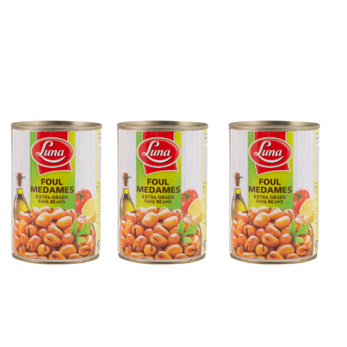 Luna Foul Medames Broad Beans 3* 380 g