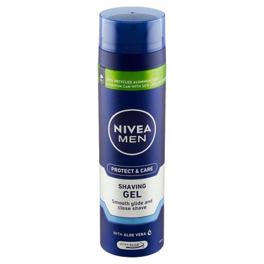 NIVEA MEN Protect And Care Shaving Gel With Aloe Vera 200ml