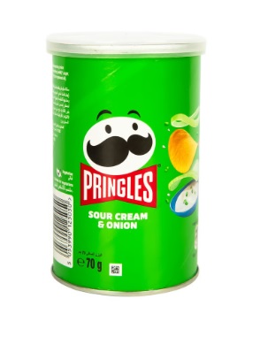 Pringles Sour Cream & Onion Chips 70g