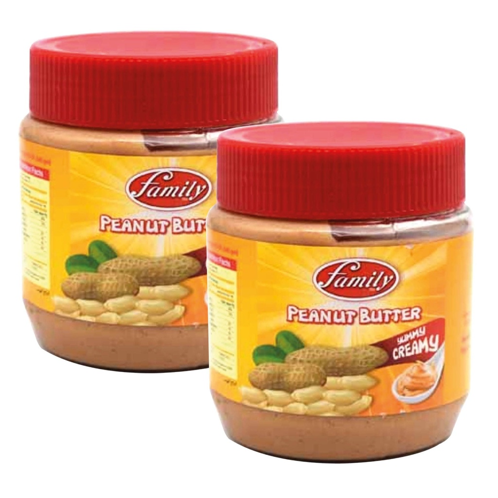 Family Crunchy Peanut Butter 2*340g