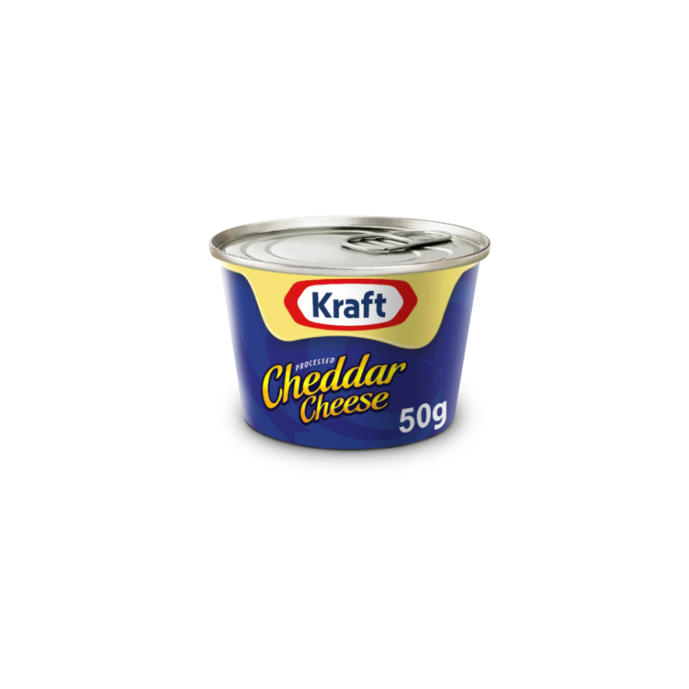 Kraft Cheddar Cheese Can 50Gm