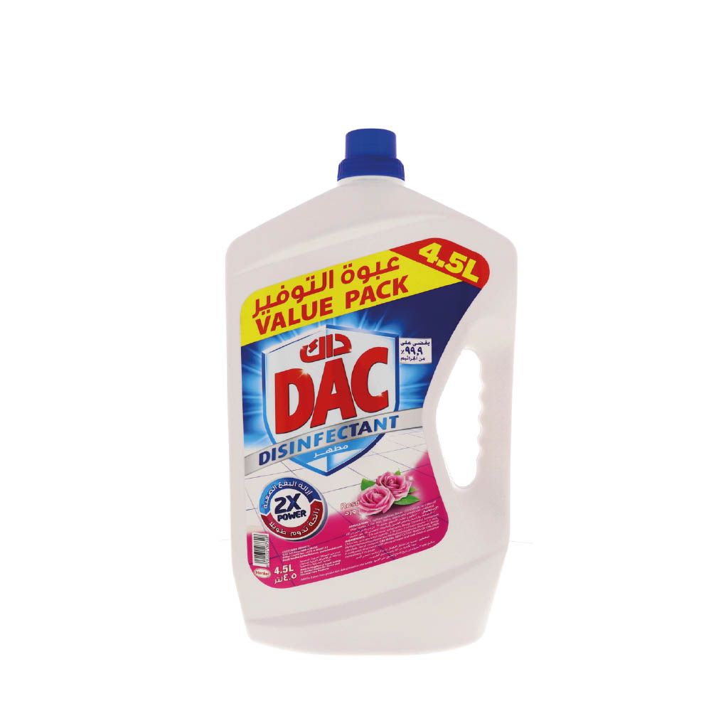 DAC DISINFCTANT ROSE 4.5LTR