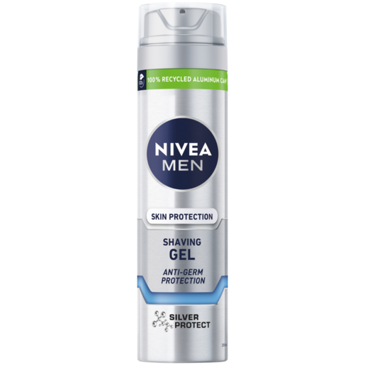 Nivea Men Shaving GEL Silver Protect  200ml