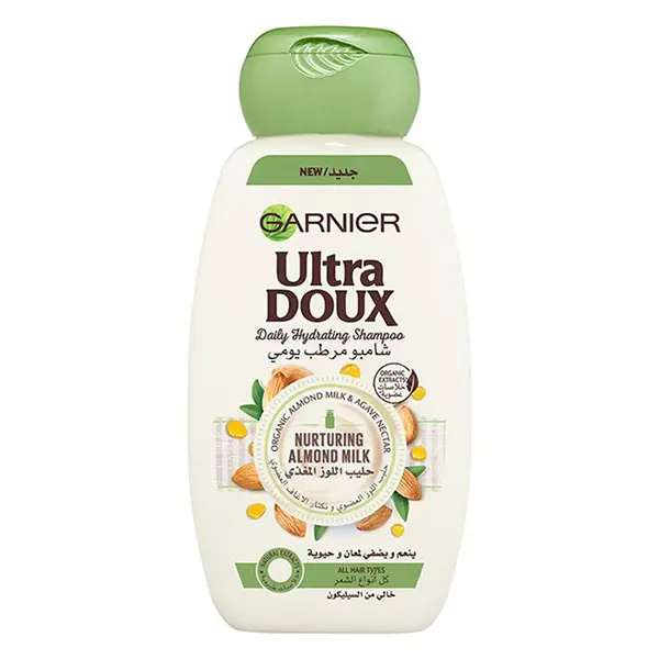 Garnier Ultra Doux Almond Milk Hydrating Shampoo 200ml