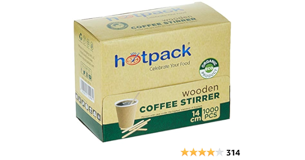 Hotpack Coffee Stirrer 1000 Pcs