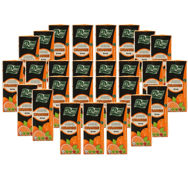 Al Rabie Orange Drink 27*200Ml