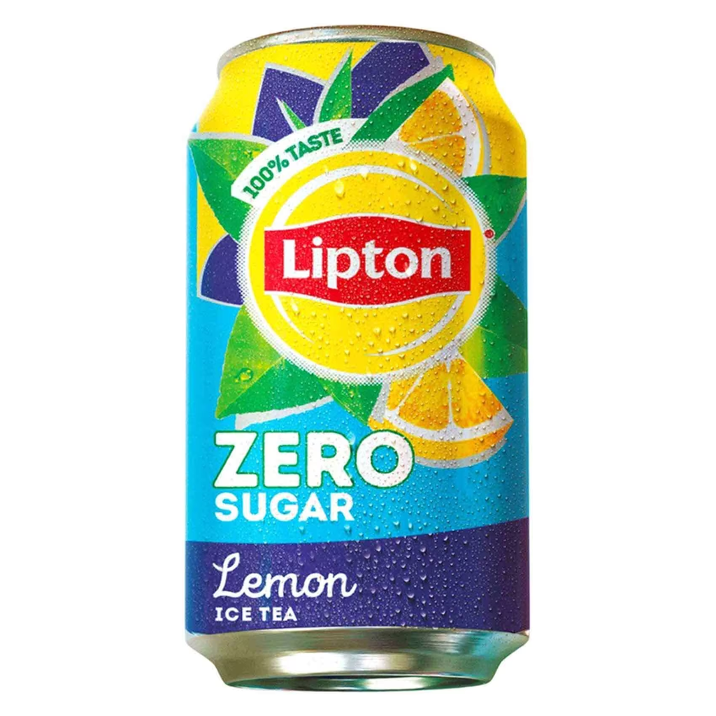 LIPTON Lemon flavored iced tea tastes 320ML