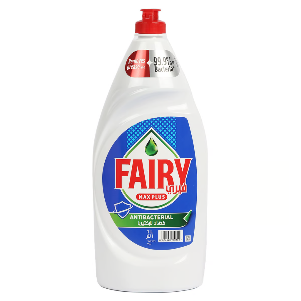 Fairy Max Plus Antibacterial Dish Washing Liquid 1 Litre