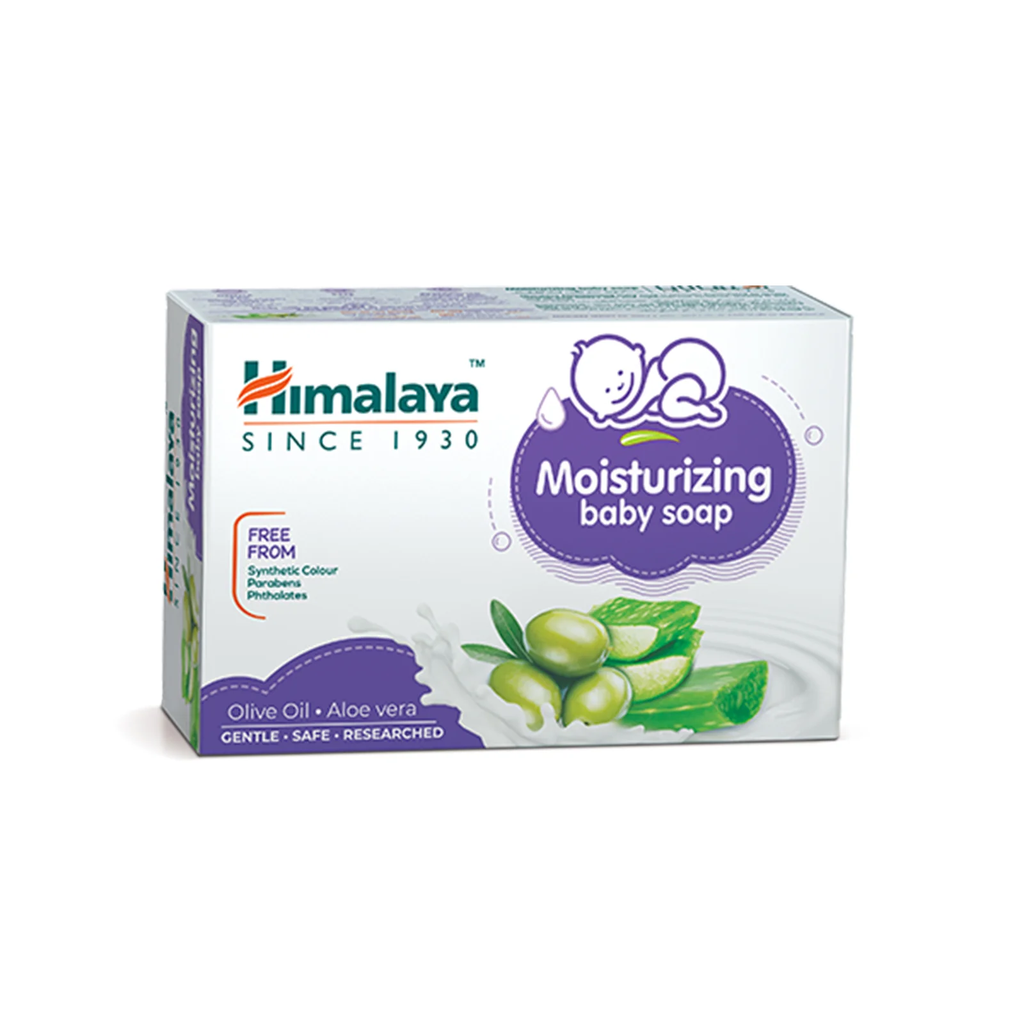 Himalaya Baby Soap Olive Oil & Aloe Vera 125g