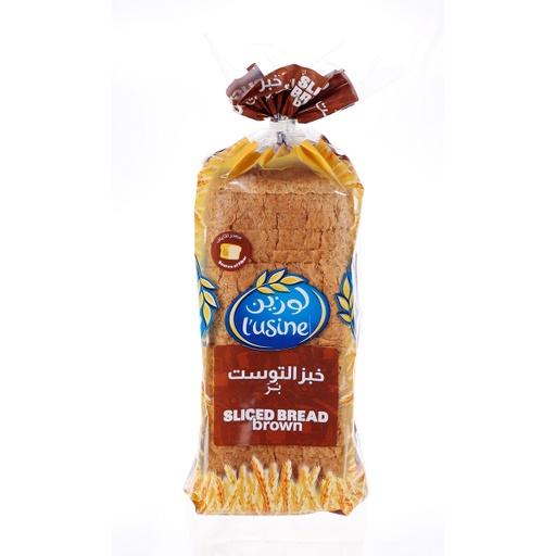 [613016] Lusine Sliced Brown Bread 600g
