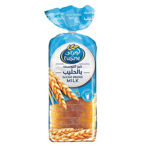 [614481] Lusine Sliced Milk Bread 600g