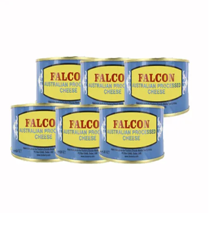 [614861] Falcon Cheddar Cheese 6*113g