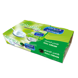 [615002] Al Marai Full Fat Vetal Fresh Yoghurt 6*170 g