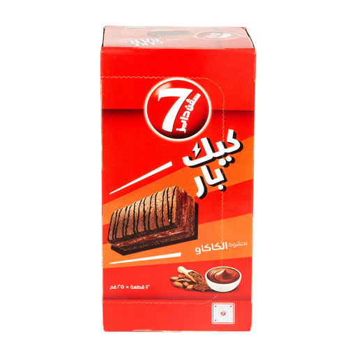 [616791] 7days Cake Bar Chocolate 12*25gm