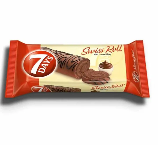 [622044] 7days Swiss Roll Jumbo Chocolate 55gm
